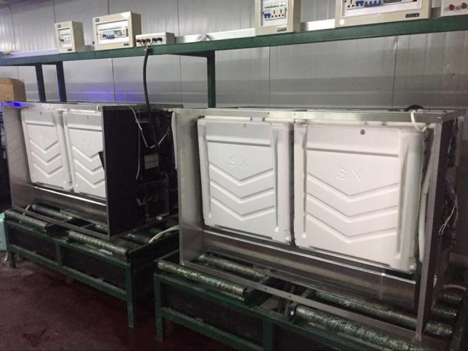 -18 درجه دستگاه یخ ساز ، دستگاه ساخت یخ مکعب یخ 700 وات 36